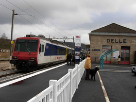 Train Belfort-Delle oprationnel ds 2016