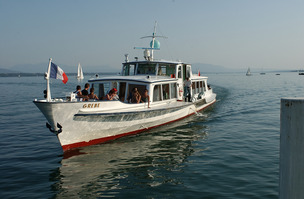 Interruption des bateaux sur le Lman, en raison de la bise