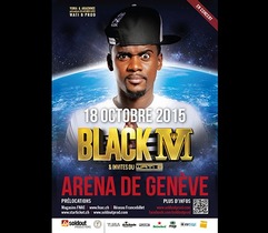 BLACK M en concert  Genve ! Devenez fan du GTE et gagnez vos places gratuites 